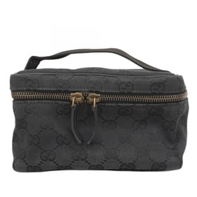 Gucci GG Canvas Bag/Pouch 106646 Black Women's