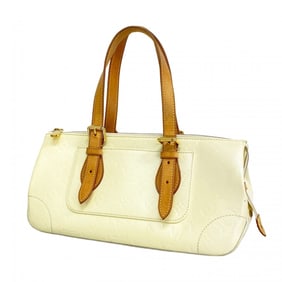 Louis Vuitton Vernis Rosewood Avenue Shoulder Bag M93508 Pearl Women's