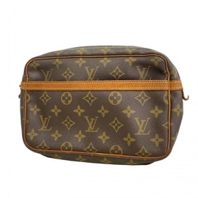 Louis Vuitton Monogram Compiègne 23 Clutch Bag M51847 Brown Men's