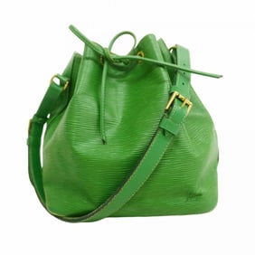 Louis Vuitton Epi Petit Noe Shoulder Bag M44104 Borneo Green for Women