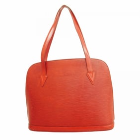 Louis Vuitton Epi Shoulder Bag Lussack M52287 Castilian Red for Women