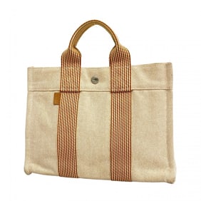 Hermes New Fool Toe PM Canvas Orange Women's Handbag