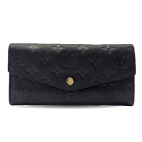 Louis Vuitton Portefeuille Curieuse Infinie Monogram Empreinte Black M60287 LOUIS VUITTON