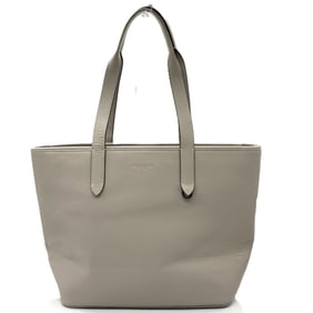Coach Sullivan Leather Tote Bag, Beige, Women's, 9876, Men's/Women's, COACH