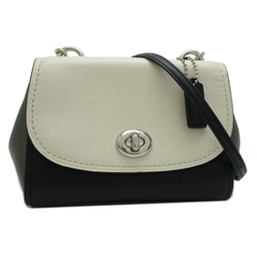 Coach Faye Crossbody Shoulder Bag, Women's, F29117, White Leather
