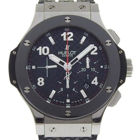 Hublot Big Bang Watch cal.HUB4100 301.SB.131.RX Stainless Steel x Ceramic Rubber Automatic
