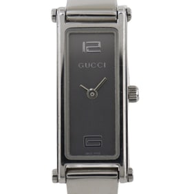 Gucci GUCCI Watch 1500L Stainless Steel Quartz Analog Display Silver Dial Women's