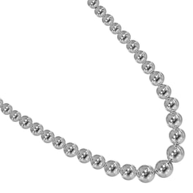Tiffany Necklace Hardware Graduated Ball Silver 925 Approx. 21.6g TIFFANY & Co.