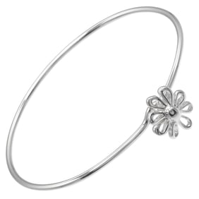 Tiffany TIFFANY & Co. Daisy Flower Bracelet Silver 925 Approx. 7.7g Women's