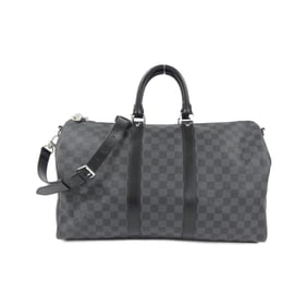 Louis Vuitton Damier Graphite Keepall Bandouliere 45cm N41418 Boston Bag