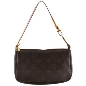 Louis Vuitton LOUIS VUITTON Pochette Accessoires Pouch M51980 Monogram Canvas 1999 VI1929 Zipper