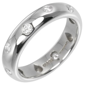 Tiffany Ring Dots Size 7.5 Pt950 Platinum Diamond Approx. 6.7g TIFFANY & Co.