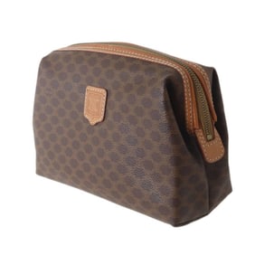 Celine Macadam Brown PVC and Leather