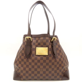 LOUIS VUITTON Damier Hampstead MM N51204 Tote Bag Ebene Women's 352994