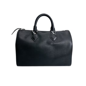 Louis Vuitton Epi Speedy 30 Mini Boston Bag, M59022, Black
