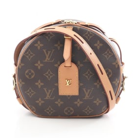 Louis Vuitton Boite Chapeau Souple MM Shoulder Bag, Coated Canvas and Leather, Monogram, Women's,