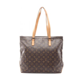 Louis Vuitton Caba Maison Monogram Tote Bag, Coated Canvas and Leather, Women's, Brown, M51151
