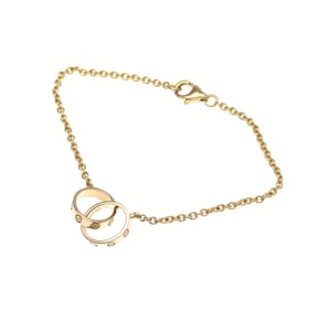 Cartier Baby Love Bracelet Pink Gold (18K) No Stone Charm Bracelet Pink Gold