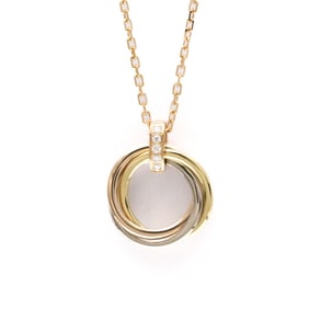 Cartier Trinity Diamond Necklace Yellow Gold (18K),Pink Gold (18K),White Gold (18K) Diamond