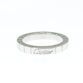 Cartier Lanieres Platinum Fashion No Stone Band Ring Silver