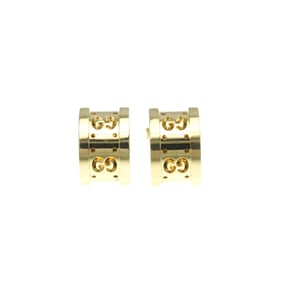 Gucci Icon Toile Earrings No Stone Yellow Gold (18K) Stud Earrings Gold