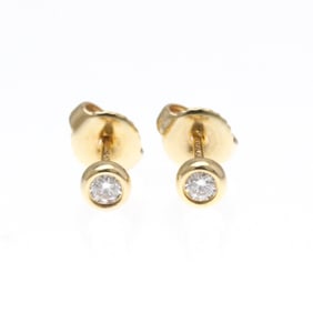Tiffany Diamonds By The Yard Diamond Pink Gold (18K) Stud Earrings Pink Gold