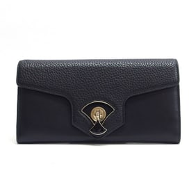 Bvlgari Diva Dream Flap Long Wallet Black 284380