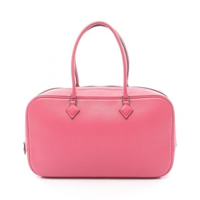 Hermes Hermès Plume Elan 28 Handbag, Leather Chevre, Women's, Pink