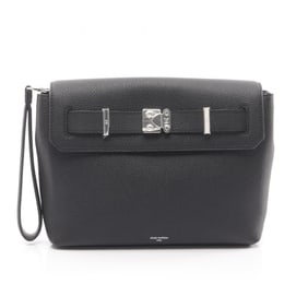 Louis Vuitton Georges Clutch Bag in Calfskin Leather, Black, M11579