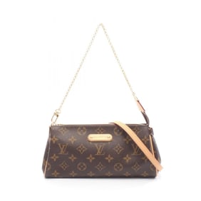 Louis Vuitton Eva Shoulder Bag, Coated Canvas and Leather, Monogram, Women's, Brown, M95567