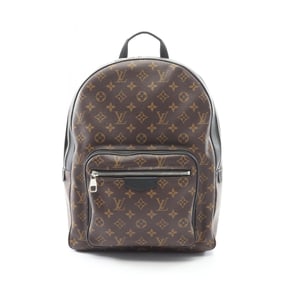 Louis Vuitton Josh Rucksack, M41530, Men's, Coated Canvas and Leather Monogram Macassar Backpack,