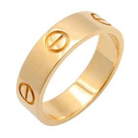 Cartier Love Ring, 18K Yellow Gold, for Men and Women, B4084600