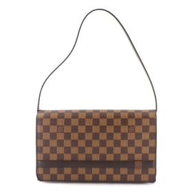 Louis Vuitton Damier Tribeca Long Shoulder Bag in Ebene Brown (N51160)
