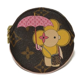 Louis Vuitton Porte Monnaie Long Vivienne Coin Case, Japan Exclusive, Round, Unused, Monogram Pink,