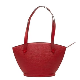 Louis Vuitton Epi Saint-Jacques Poignier Long Handbag/Shoulder Bag M52337 Castilian Red Leather