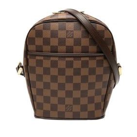 Louis Vuitton Damier Ipanema PM Crossbody Shoulder Bag N51294 Brown Leather Women's LOUIS VUITTON