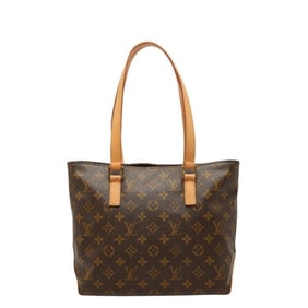 Louis Vuitton Monogram Cabas Piano Tote Bag Handbag M51148 Brown Leather Women's LOUIS VUITTON