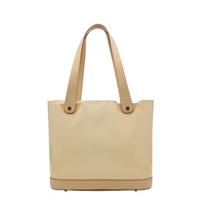 Salvatore Ferragamo handbag, ivory, beige, patent leather, women's