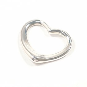 TIFFANY & Co. Tiffany Heart Elsa Peretti Pendant Top Silver 925 Women's