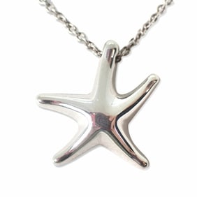 TIFFANY 925 Starfish Pendant Necklace