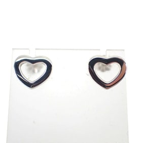 TIFFANY 925 Metro Heart Earrings