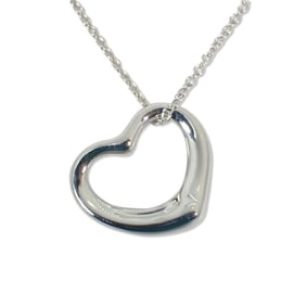 TIFFANY 925 heart pendant necklace