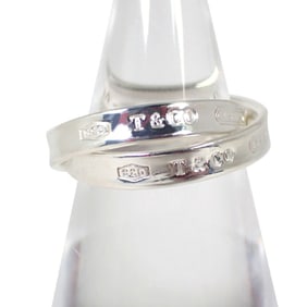 TIFFANY 925 1837 Interlocking Circle Ring, size 9