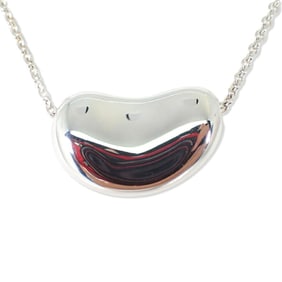 TIFFANY 925 Bean Pendant Necklace