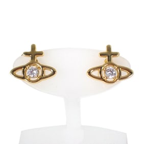 Vivienne Westwood Orb Gold Earrings