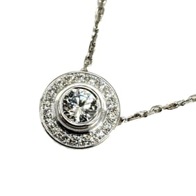 Cartier D'Amour Necklace CRN7406700 0.22ct Diamond 18K White Gold Women's