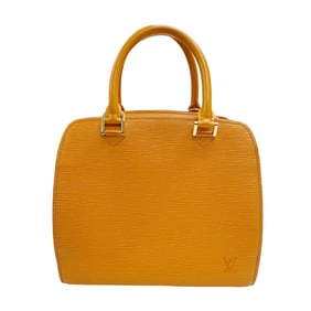 LOUIS VUITTON Pont Neuf M5205H Epi MI0094 Mandarin Orange Handbag for Women