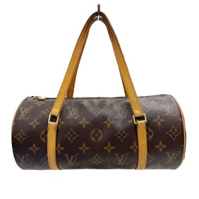 LOUIS VUITTON Papillon 26 M51386 DU1004 Monogram Tote Bag Handbag Brown
