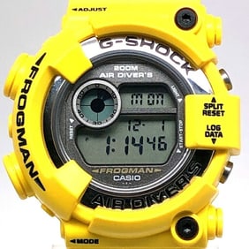 G-SHOCK CASIO Watch DW-8250Y-9T FROGMAN MEN IN YELLOW Frogman Men in Yellow Stainless steel case