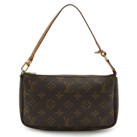 LOUIS VUITTON Monogram Pochette Accessoires Pouch Handbag M51980